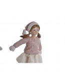 Decorative Figure DKD Home Decor Resin Children (2 pcs) (9 x 5 x 16 cm)