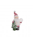 Decorative Figure DKD Home Decor Fibreglass Father Christmas (24 x 17.5 x 41 cm)