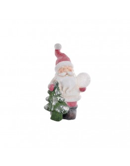 Decorative Figure DKD Home Decor Fibreglass Father Christmas (24 x 17.5 x 41 cm)