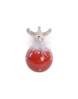 Decorative Figure DKD Home Decor Reindeer (7.5 x 7.5 x 11.5 cm)