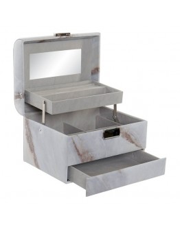 Jewelry box Dekodonia Modern Mirror (20 x 16 x 13 cm)