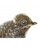 Decorative Figure DKD Home Decor Aluminium Aged finish Bird (28 x 15 x 48 cm)