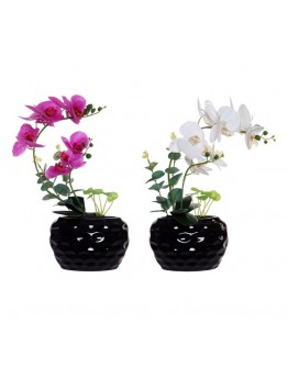 Decorative Flower Dekodonia Foam Ceramic Iron (2 pcs)