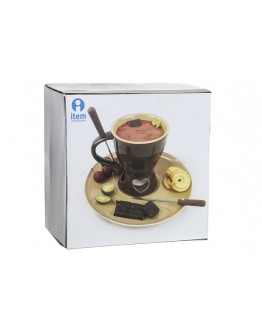 Chocolate Fondue Dekodonia Stainless steel Porcelain