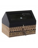 Box for Infusions Dekodonia Crystal Colonial (22 x 14 x 17 cm)