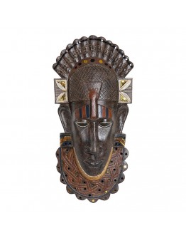 Decorative Figure DKD Home Decor Resin Mask (29 x 8 x 59 cm)