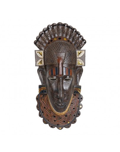 Decorative Figure DKD Home Decor Resin Mask (29 x 8 x 59 cm)