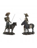 Decorative Figure DKD Home Decor Resin (2 pcs) (25 x 14 x 31 cm)