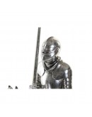 Decorative Figure DKD Home Decor Templar Soldier Resin (30 x 12 x 36 cm)