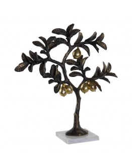 Decorative Figure Dekodonia Tree Resin Marble (37 x 12 x 40 cm)