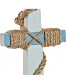 Decorative Figure DKD Home Decor Anchor Rope MDF Wood (22.5 x 5 x 40 cm)