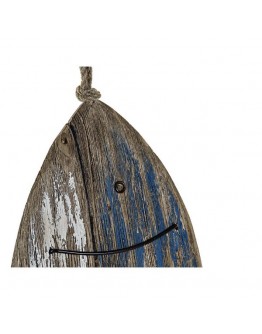 Decorative Figure Dekodonia Wood Fish (20 x 5 x 57 cm)