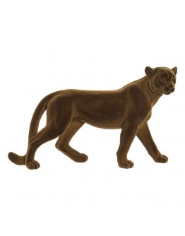 Decorative Figure Dekodonia Resin Leopard (48 x 14 x 28 cm)