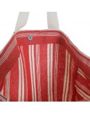 Bag DKD Home Decor Purse Stripes Polyester Cotton (39 x 26 x 34 cm) (2 pcs)