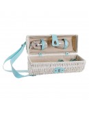 Basket DKD Home Decor Picnic wicker (6 pcs)