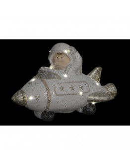 Decorative Figure DKD Home Decor Fibreglass Aeroplane (52 x 25 x 31 cm)