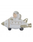 Decorative Figure DKD Home Decor Fibreglass Aeroplane (52 x 25 x 31 cm)