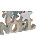 Decorative Figure DKD Home Decor MDF Wood Star (2 pcs) (18.7 x 2.3 x 19 cm)