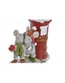 Decorative Figure DKD Home Decor Resin Mouse (10 x 6.5 x 11.5 cm)