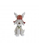 Decorative Figure DKD Home Decor Resin Dog (6.5 x 6.5 x 14 cm)