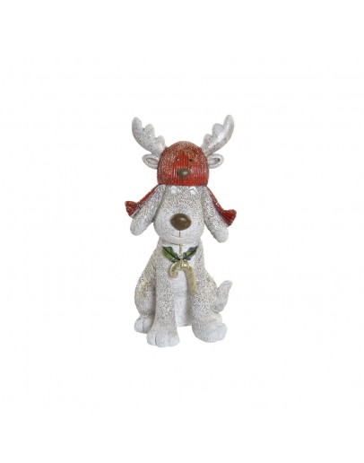 Decorative Figure DKD Home Decor Resin Dog (6.5 x 6.5 x 14 cm)