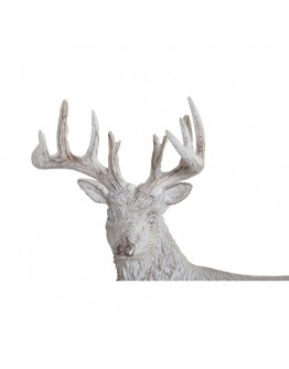 Decorative Figure DKD Home Decor Resin Deer (33.5 x 11.8 x 32 cm)