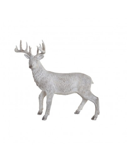 Decorative Figure DKD Home Decor Resin Deer (33.5 x 11.8 x 32 cm)