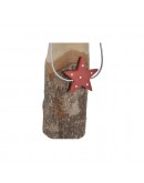 Decorative Figure DKD Home Decor Paolownia wood Reindeer (7 x 6 x 26 cm)