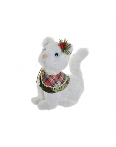 Decorative Figure DKD Home Decor Polyester Little Cat (19 x 10 x 20 cm)