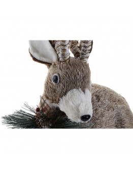 Decorative Figure DKD Home Decor Fibre Reindeer (38 x 21 x 36.5 cm)