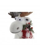 Decorative Figure DKD Home Decor Polyester Reindeer (14 x 11 x 20 cm)