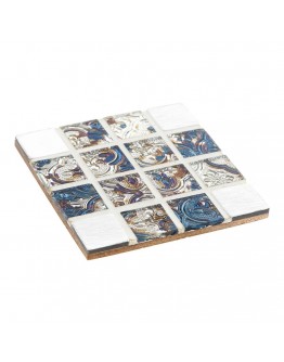 Coasters DKD Home Decor Resin MDF Wood (6 pcs)