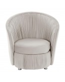 Armchair DKD Home Decor Beige Metal (87 x 85 x 88 cm)