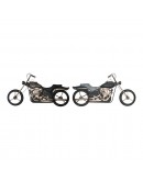 Decorative Figure DKD Home Decor Metal Motorbike (2 pcs) (98 x 6.5 x 52 cm)