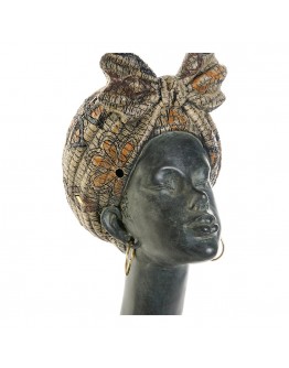 Decorative Figure DKD Home Decor Resin African Woman (22 x 20 x 42 cm)