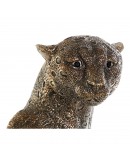 Decorative Figure DKD Home Decor Resin Leopard (21 x 16 x 36 cm)