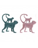 Decorative Figure DKD Home Decor Resin Monkey (2 pcs) (22.5 x 8 x 27.5 cm)