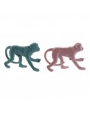 Decorative Figure DKD Home Decor Resin Monkey (2 pcs) (31 x 9.5 x 19 cm)