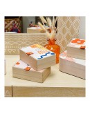 Decorative box DKD Home Decor MDF Wood (2 pcs) (19 x 12 x 7 cm)