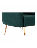 Armchair DKD Home Decor Green Polyester Metal (81 x 75 x 73 cm)