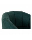 Armchair DKD Home Decor Green Polyester Metal (73 x 69 x 82 cm)