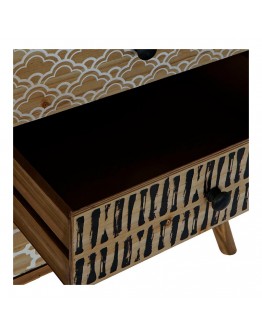 Nightstand DKD Home Decor MDF Wood (48 x 35 x 63 cm)