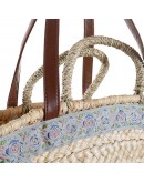 Bag DKD Home Decor Polyurethane wicker (2 pcs) (59 x 16 x 30 cm)