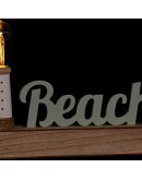 Decorative Figure DKD Home Decor Beach Headlight LED MDF Wood (2 pcs) (34 x 7 x 24 cm)