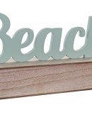 Decorative Figure DKD Home Decor Beach Headlight LED MDF Wood (2 pcs) (34 x 7 x 24 cm)