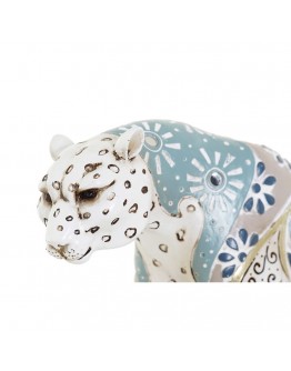 Decorative Figure DKD Home Decor Resin Leopard (33 x 7 x 16.5 cm)