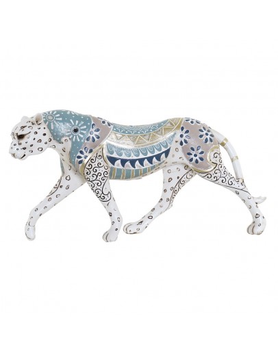 Decorative Figure DKD Home Decor Resin Leopard (33 x 7 x 16.5 cm)