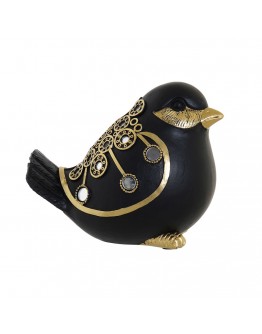 Decorative Figure DKD Home Decor Resin Bird (15 x 9 x 12 cm)