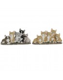 Decorative Figure DKD Home Decor Resin (2 pcs) (32.5 x 13 x 16.5 cm)