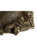 Decorative Figure DKD Home Decor Resin Gorilla (17 x 15.5 x 24 cm)